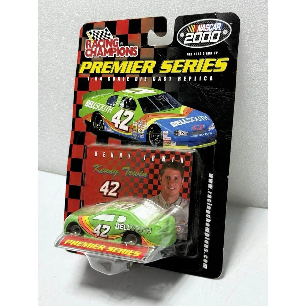 2000 RACING CHAMPIONS  #42 KENNY IRWIN BELLSOUTH PREMIER SERIES 1/64 DIECAST CAR